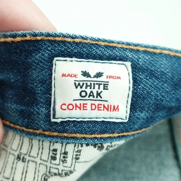 Taylor Stitch Jeans SZ 33 White Oak Coan Raw Denim Slim MiUSA Utility Durable - Picture 11 of 16